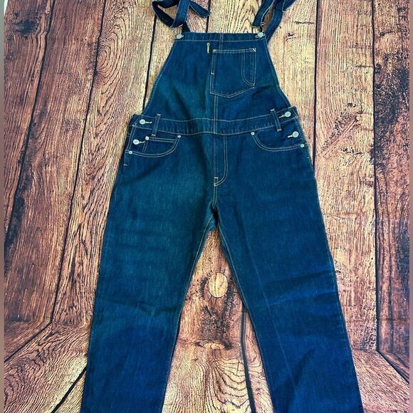 Vintage‎ Womens Levis Special Reserve Bibs Large - Picture 16 of 16